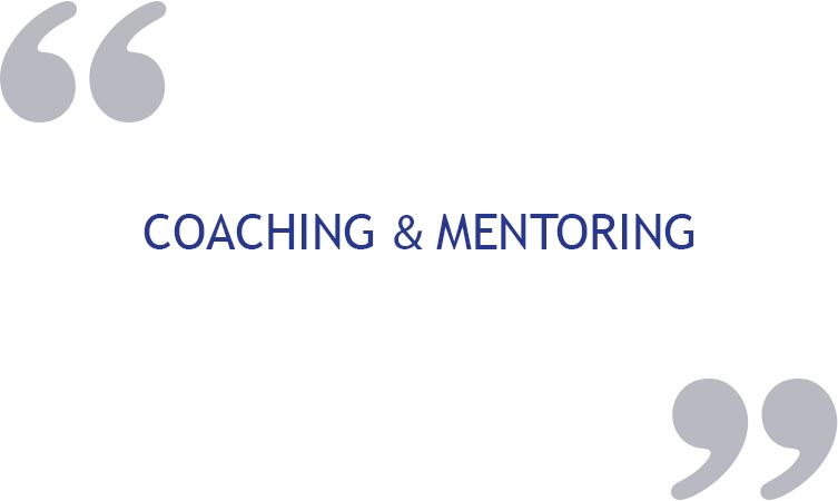 coaching and mentoring